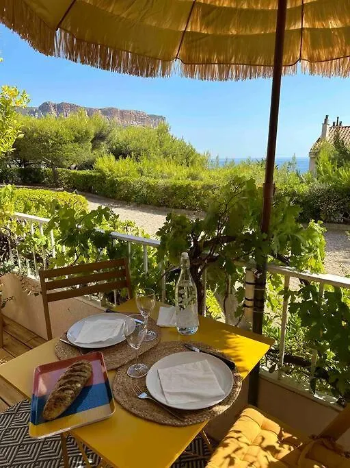 Lägenhet Le Repaire De La Vierge Boheme Vue Mer Cassis